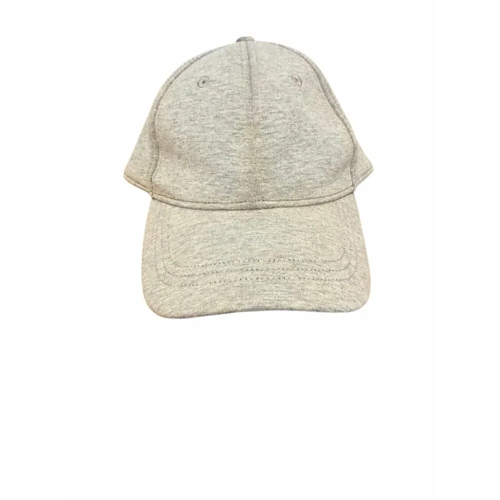 Lululemon Athletica Grey Unstructured Baseball Cap Dad Hat Adjustable Strap